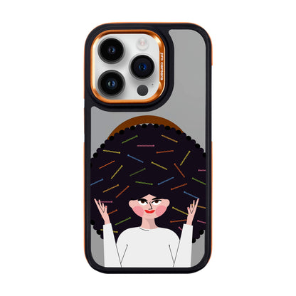 TANGLES OF HAPPINESS-Dark Kılıf MagSafe Özellikli - iPhone 14 Pro