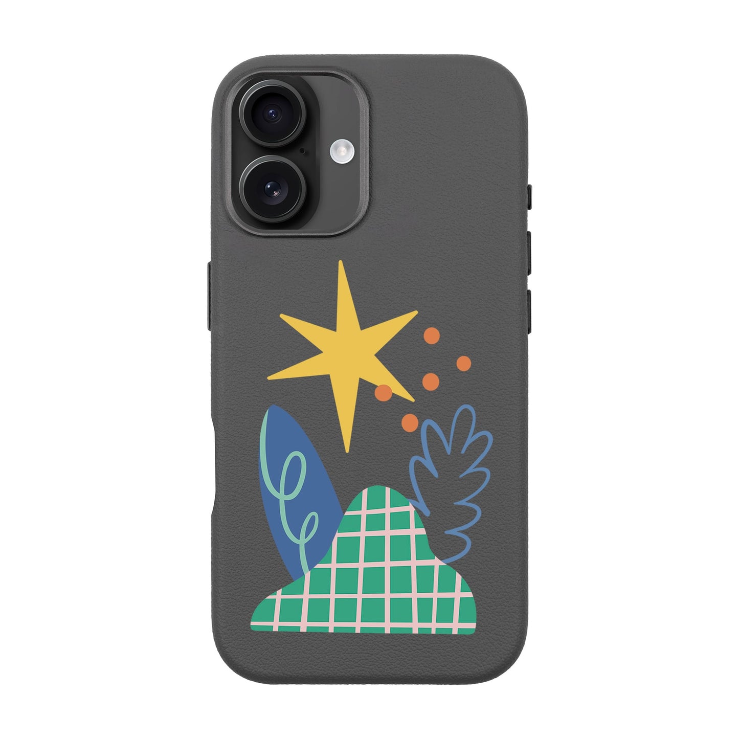 LITTLE NATURE-iPhone 16 Plus Leather Premium Kılıf MagSafe Özellikli