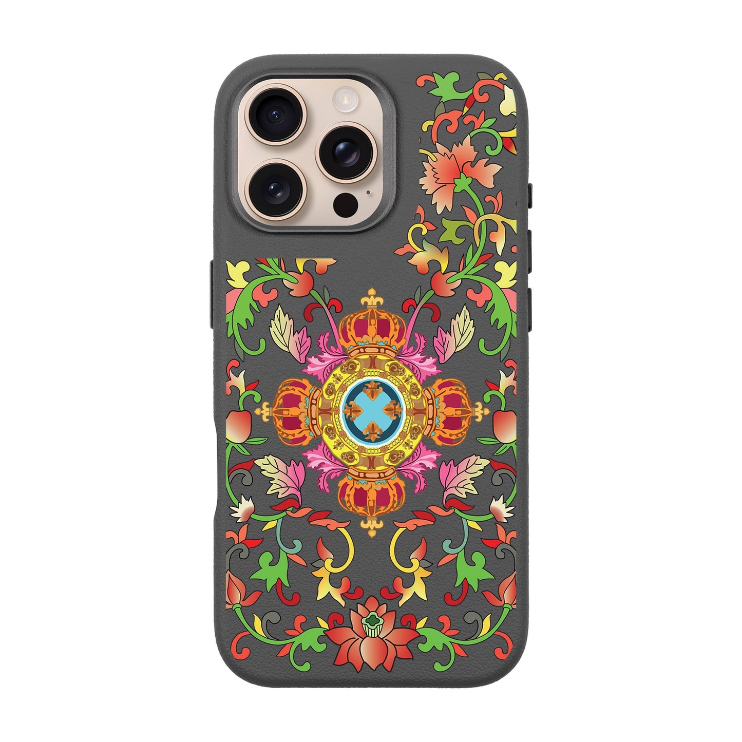 SPIRAL-iPhone 16 Pro Max Leather Premium Kılıf MagSafe Özellikli