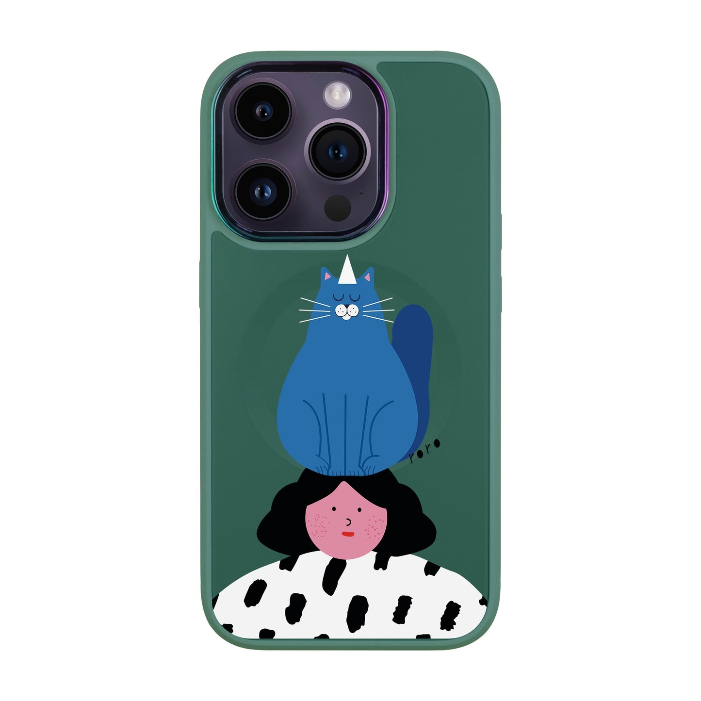 NAUGHTY CAT-iPhone 13 Pro Vigor Kılıf MagSafe Özellikli