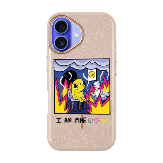 I AM FINE-iPhone 16 Radiant Kılıf MagSafe Özellikli