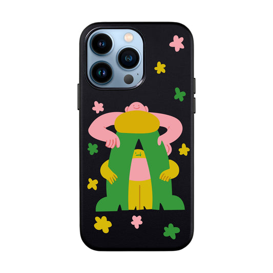 PARENT-iPhone 13 Pro Max Leather Kılıf