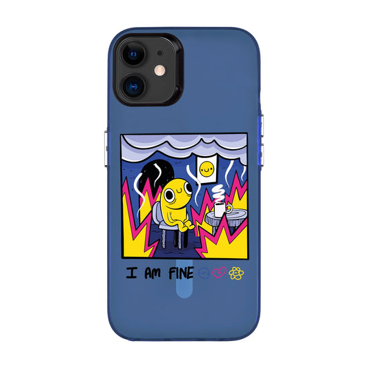 I AM FINE-iPhone 11 Hold Kılıf MagSafe Özellikli