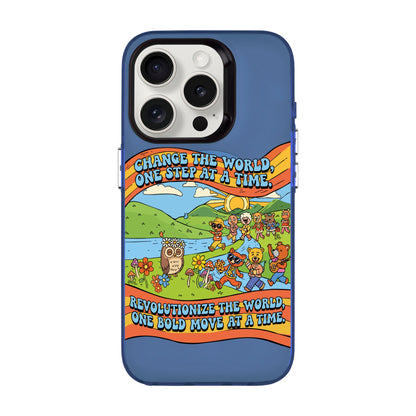 CHANGE THE WORLD-Hold Kılıf MagSafe Özellikli - iPhone 15 Pro