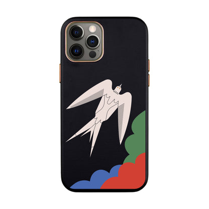 L’OISEAU LIBRE-iPhone 11 Pro Max Leather Kılıf