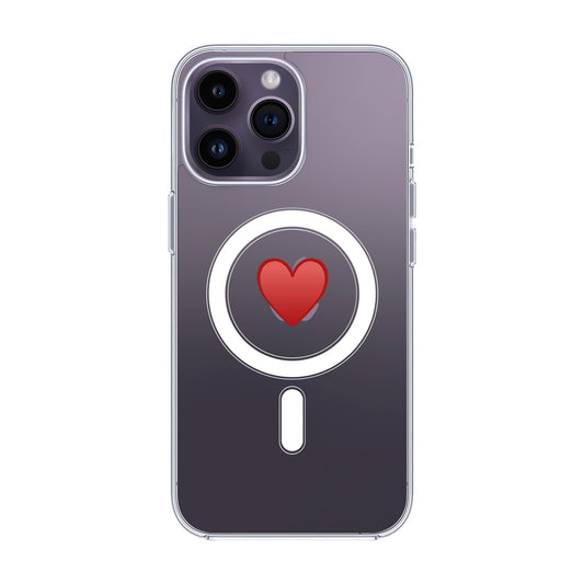 SPREAD HEART-iPhone 14 Pro Max Solid Kılıf MagSafe Özellikli