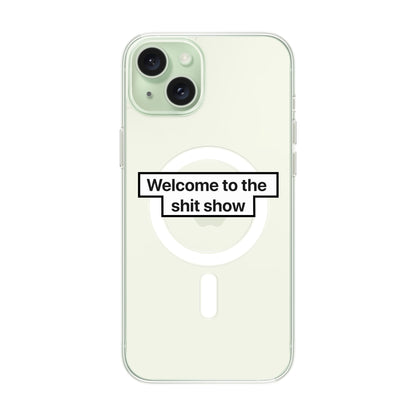WELCOME-iPhone 15 Plus Solid Kılıf MagSafe Özellikli