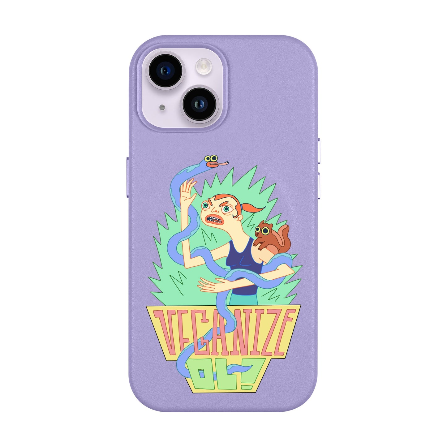 VEGANİZE-Leather Kılıf MagSafe Özellikli - iPhone 13