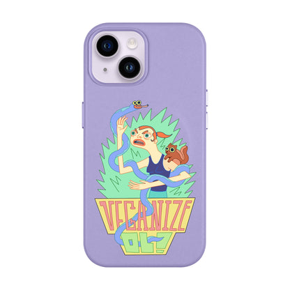 VEGANİZE-Leather Kılıf MagSafe Özellikli - iPhone 13