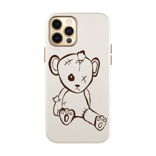 BABY BEAR-iPhone XR Leather Kılıf