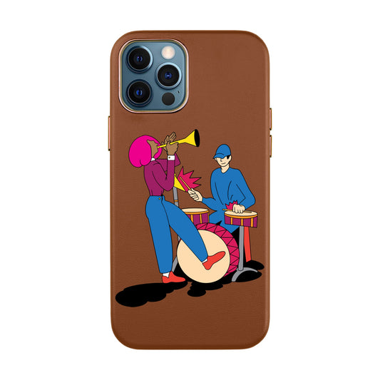 JAM-iPhone 12 Pro Max Leather Kılıf