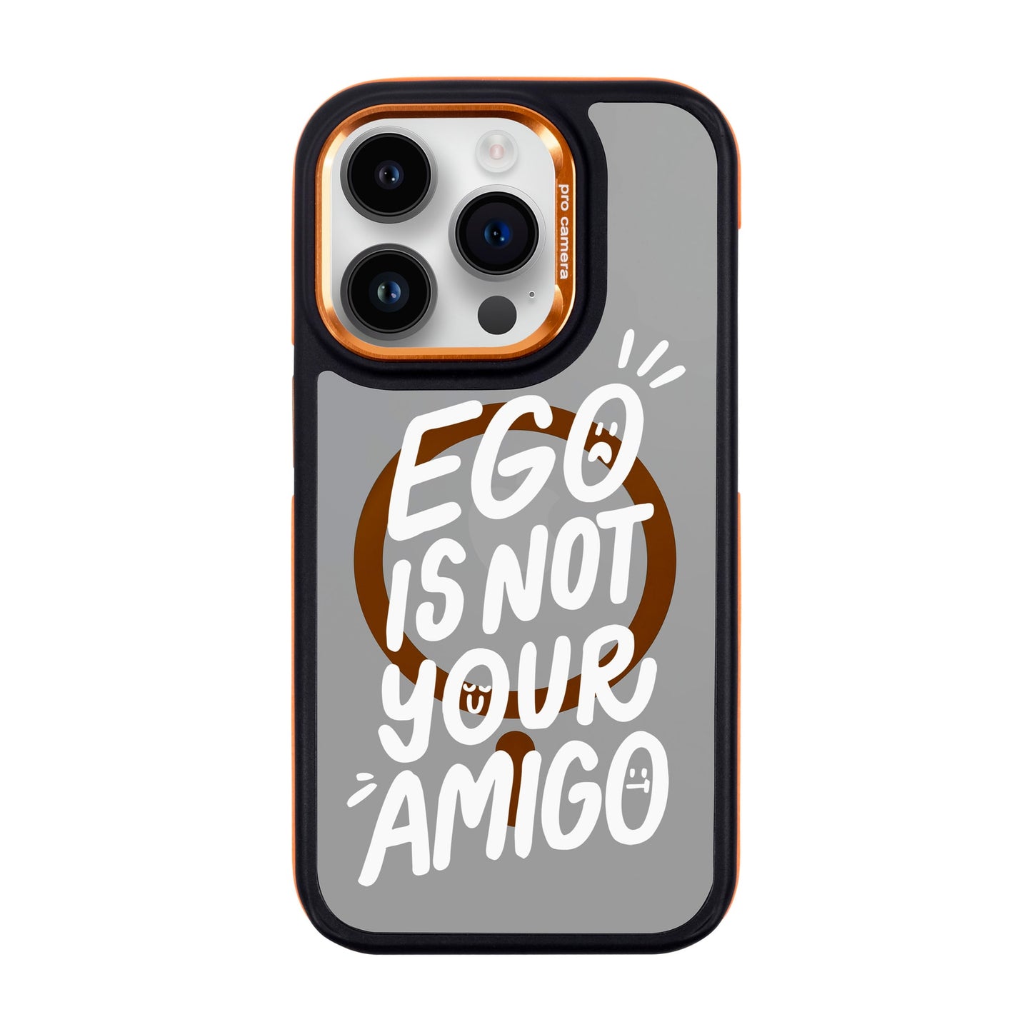 EGO-iPhone 14 Pro Dark Kılıf MagSafe Özellikli