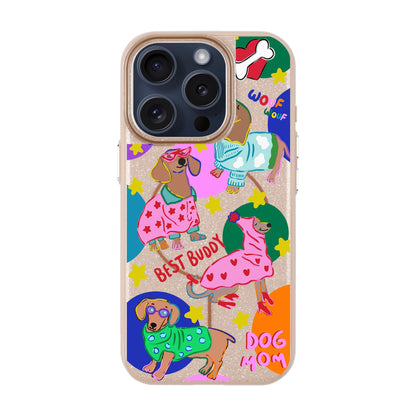 DOG MOM-iPhone 15 Pro Radiant Kılıf MagSafe Özellikli