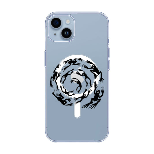 SWIRLING FROG-iPhone 14 Plus Solid Kılıf MagSafe Özellikli