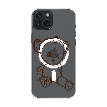 BABY BEAR-iPhone 15 Plus Solid Kılıf MagSafe Özellikli