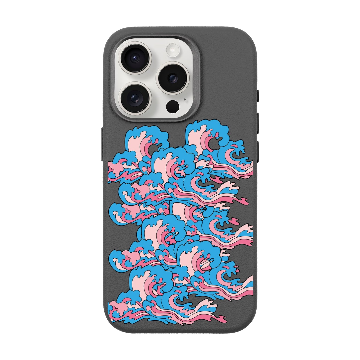 SURF-iPhone 15 Pro Leather Premium Kılıf MagSafe Özellikli
