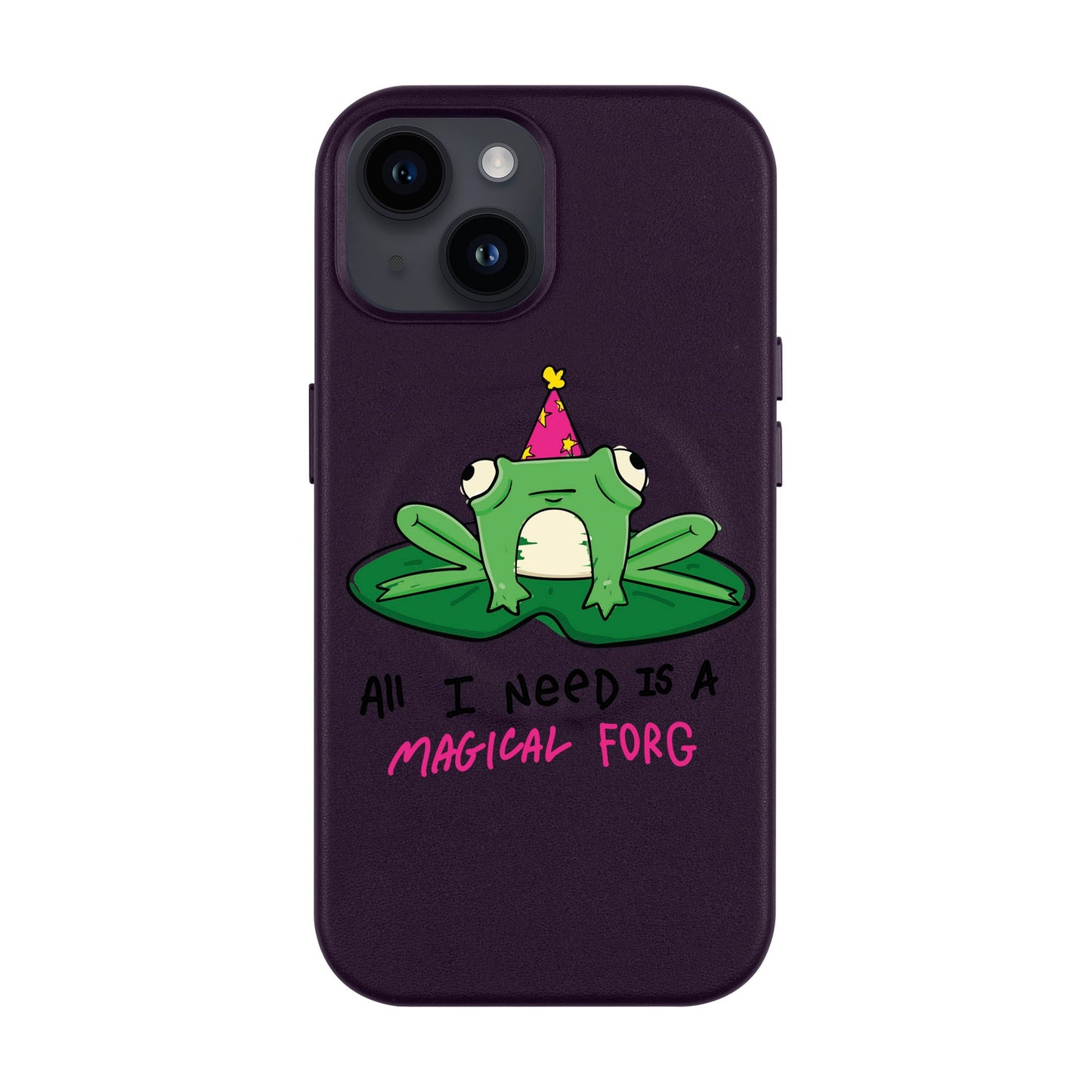 FORG-Leather Kılıf MagSafe Özellikli - iPhone 13