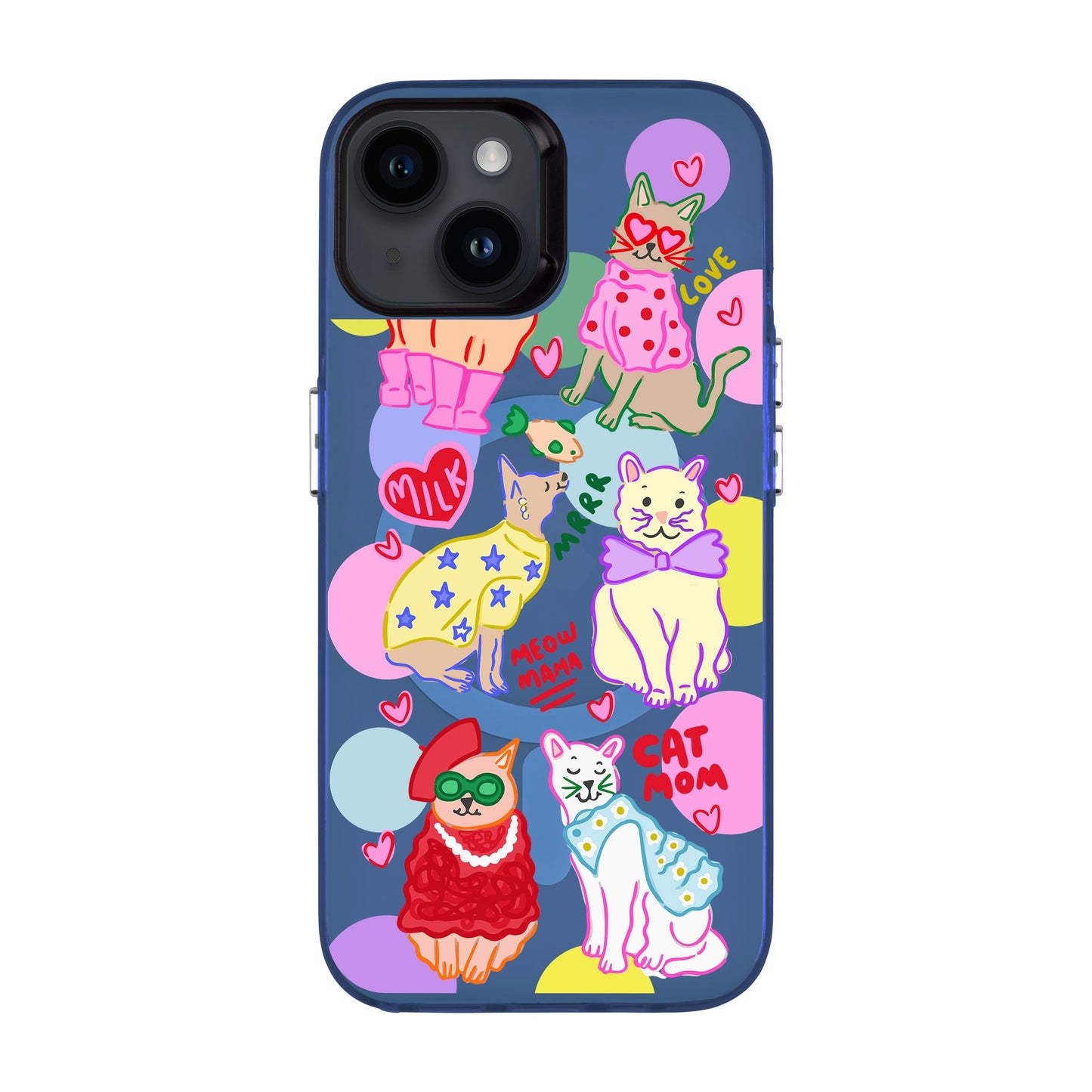 CAT MOM-iPhone 14 Hold Kılıf MagSafe Özellikli