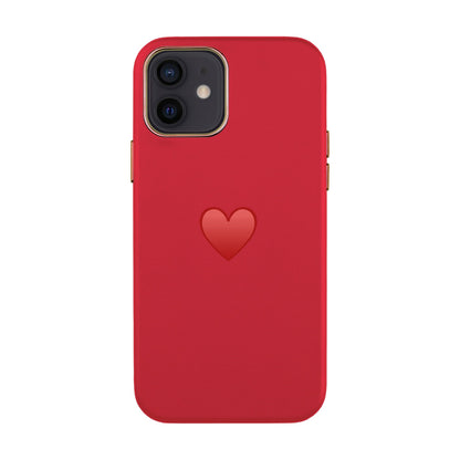 SPREAD HEART-iPhone 12 Mini Leather Kılıf