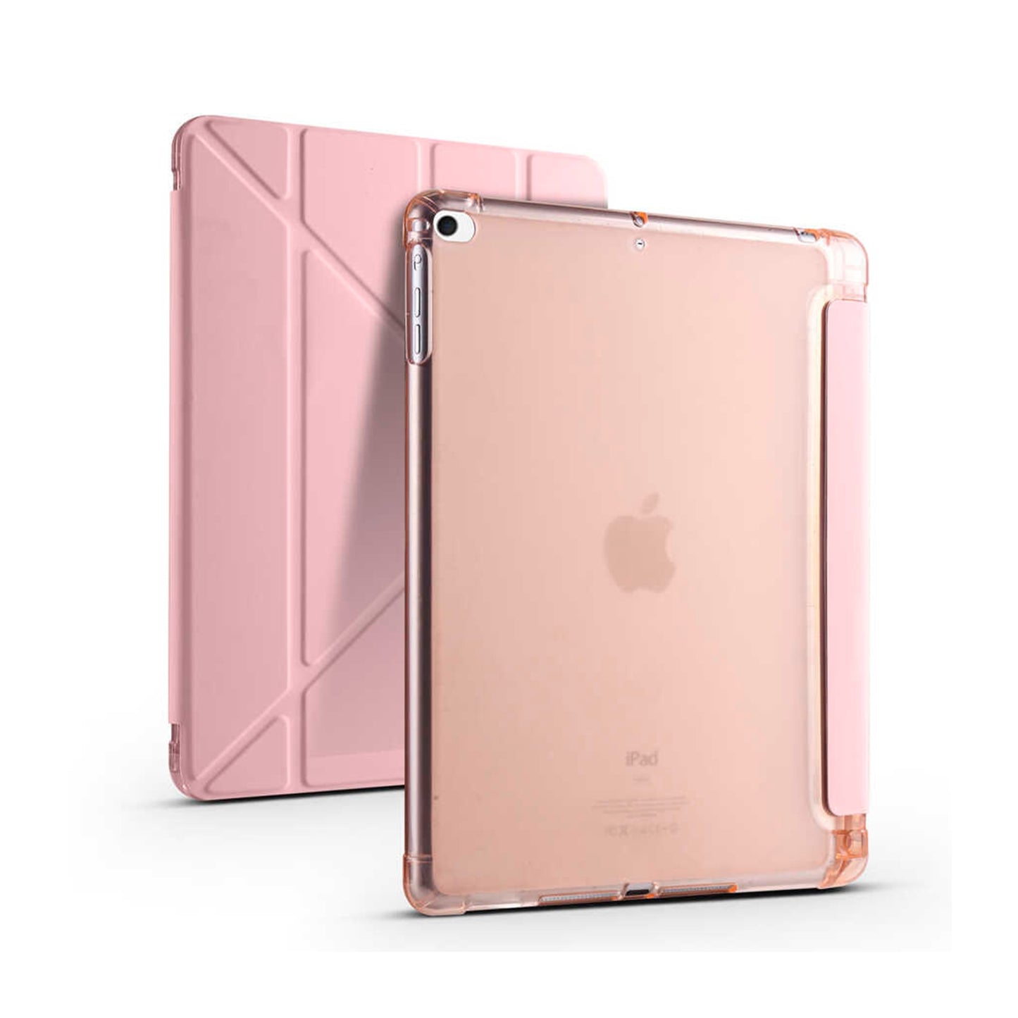 Apple iPad 5.Nesil 9.7 inç 2017-Trigon Folding Kalemlikli Standlı Kılıf
