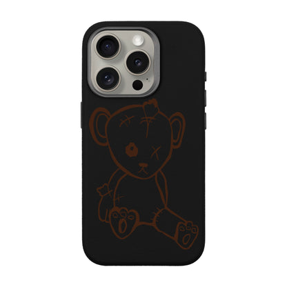 BABY BEAR-iPhone 15 Pro Leather Premium Kılıf MagSafe Özellikli