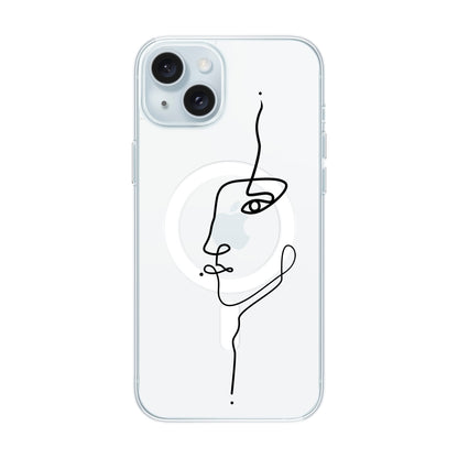 FACE-iPhone 15 Plus Solid Kılıf MagSafe Özellikli