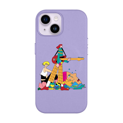 HER BAND-Leather Kılıf MagSafe Özellikli - iPhone 13