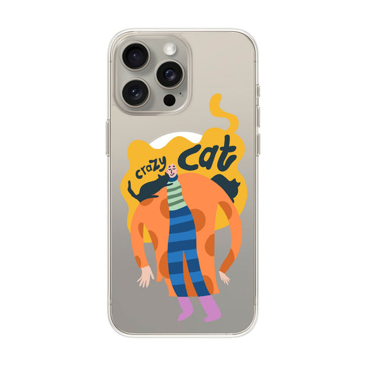 CRAZY CAT-iPhone 15 Pro Max Solid Kılıf MagSafe Özellikli