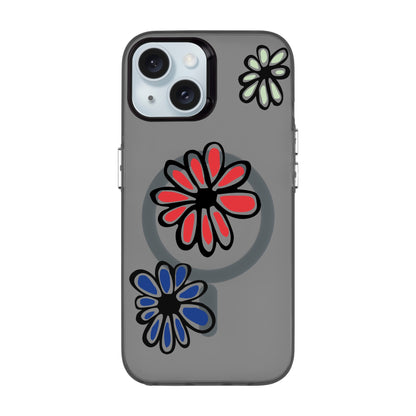 FLORIST-iPhone 15 Hold Kılıf MagSafe Özellikli