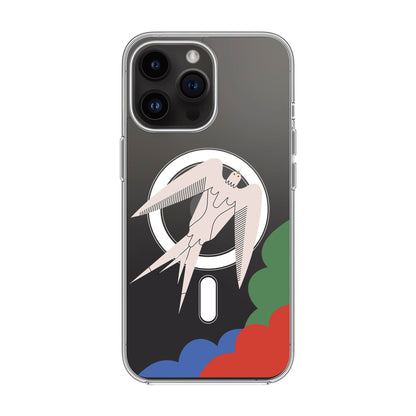 L’OISEAU LIBRE-iPhone 14 Pro Max Solid Kılıf MagSafe Özellikli