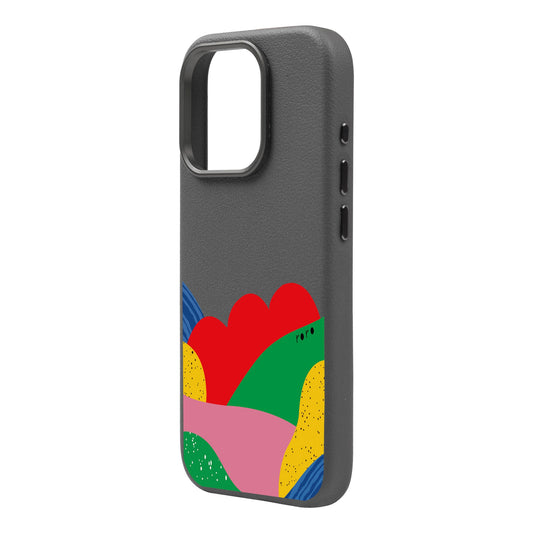 FLAG-iPhone 16 Pro Leather Premium Kılıf MagSafe Özellikli