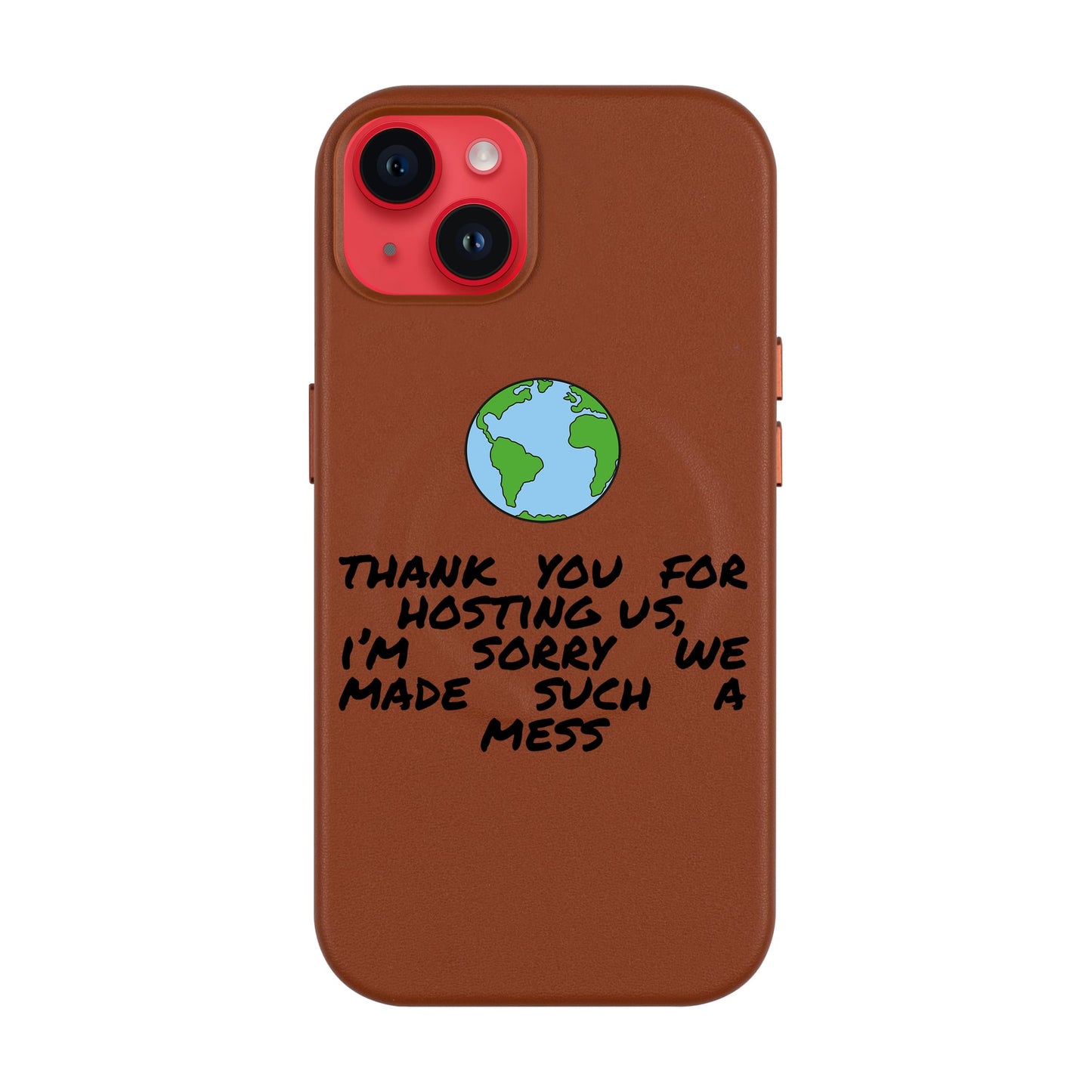 MESS-iPhone 14 Plus Leather Kılıf MagSafe Özellikli