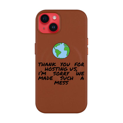 MESS-iPhone 14 Plus Leather Kılıf MagSafe Özellikli