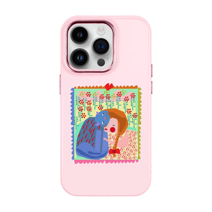 KEDİ POSTA PULU-iPhone 13 Pro Proof Kılıf