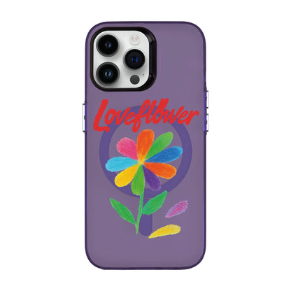 LOVE FLOWER-iPhone 12 Pro Max Hold Kılıf MagSafe Özellikli