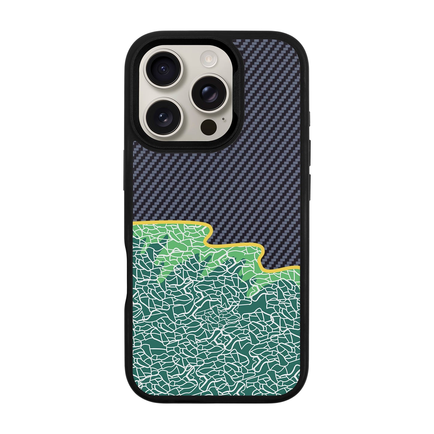 SEA-iPhone 16 Pro Plaid Kılıf MagSafe Özellikli