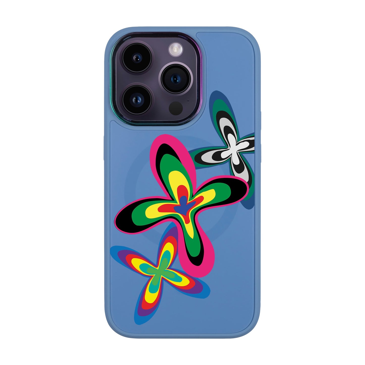 COLOR FLOWER-Vigor Kılıf MagSafe Özellikli - iPhone 14 Pro