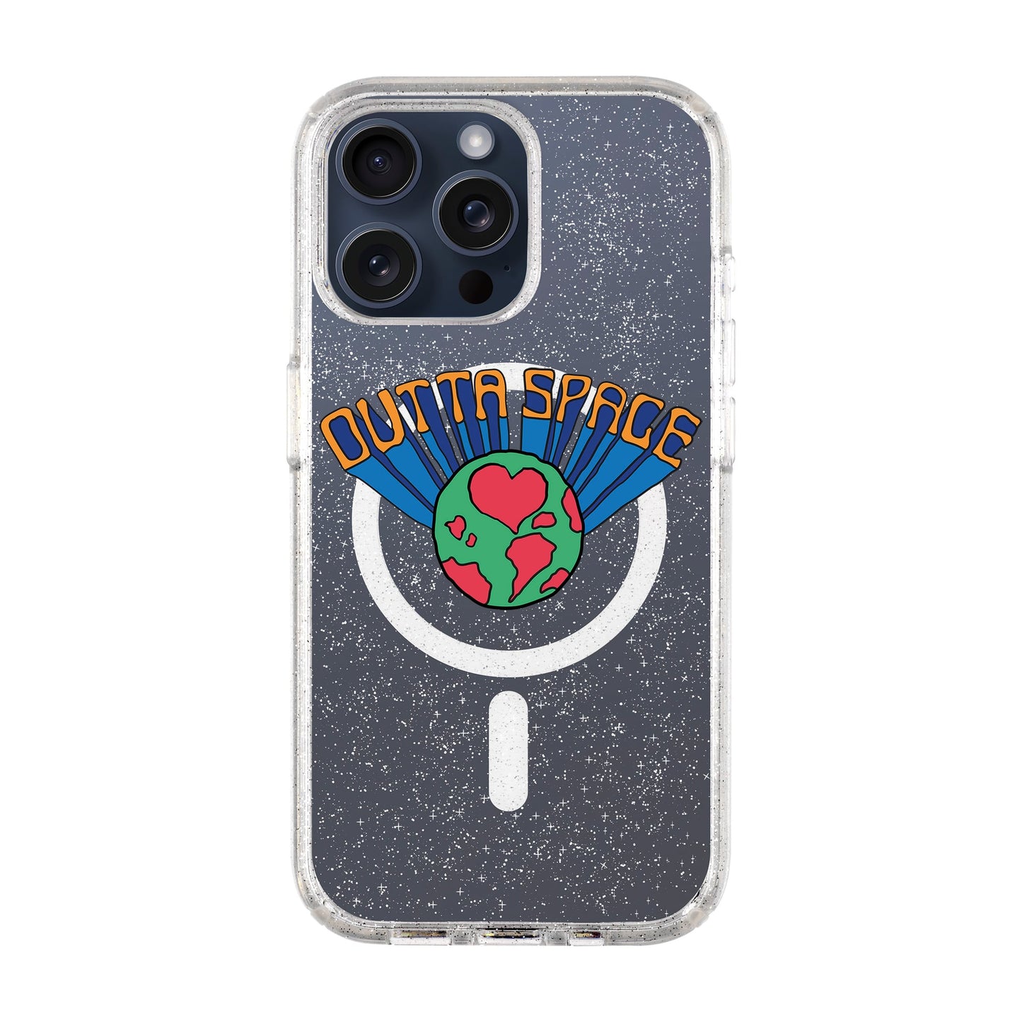 OUTTA SPACE-iPhone 15 Pro Max Shiny Kılıf MagSafe Özellikli