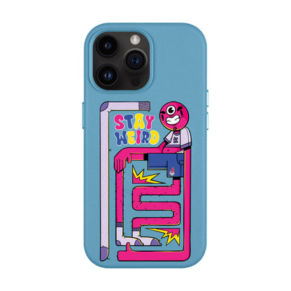 OG TOOTHY-iPhone 14 Pro Max Leather Kılıf MagSafe Özellikli