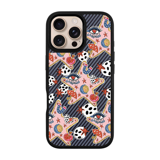 DURUSKO-iPhone 16 Pro Max Plaid Kılıf MagSafe Özellikli