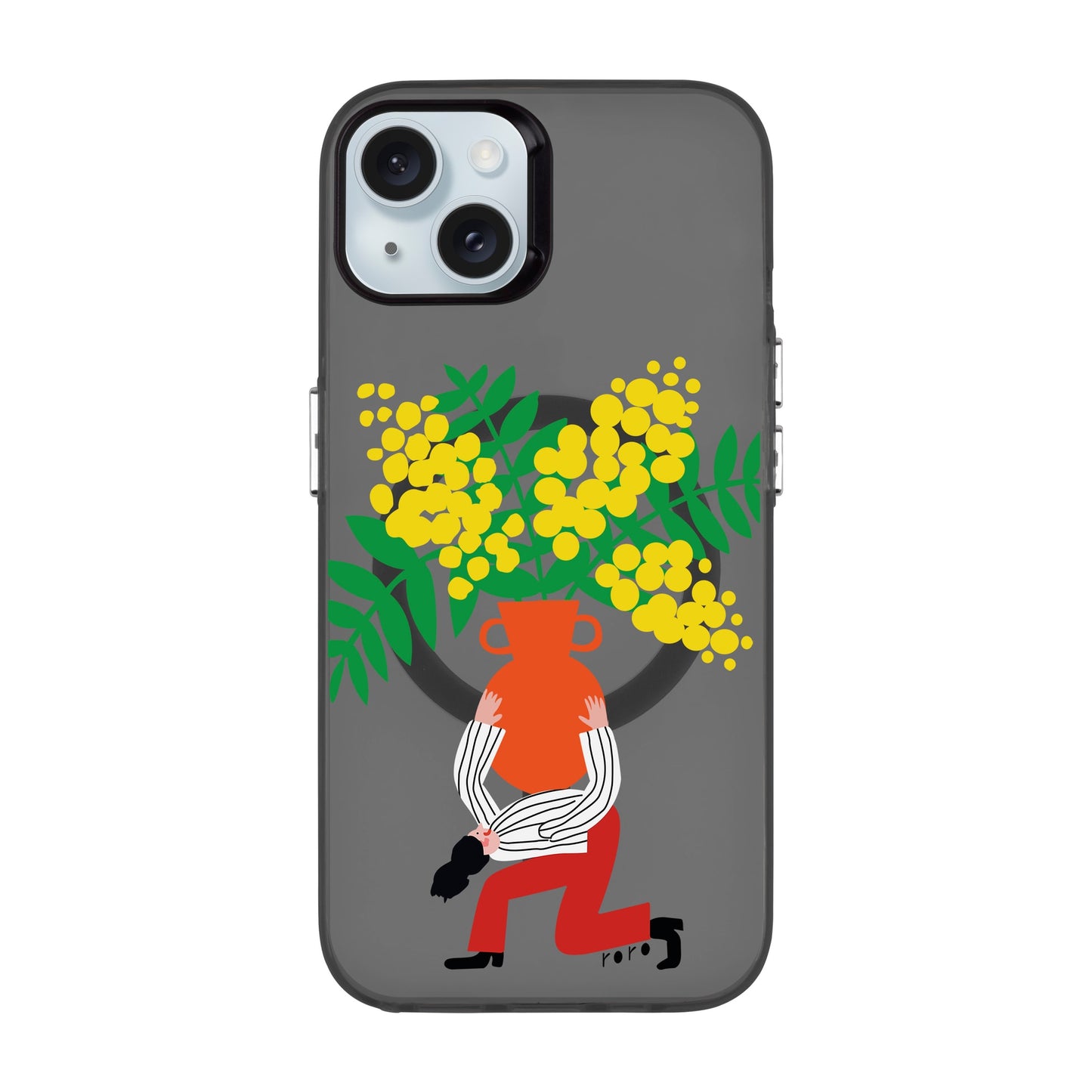 VASE-iPhone 15 Plus Hold Kılıf MagSafe Özellikli