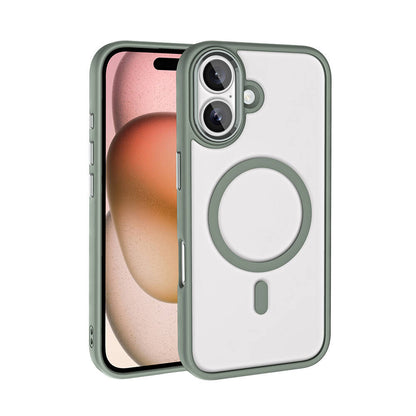 NEW-iPhone 16 Plus Hyaline Kılıf MagSafe Özellikli