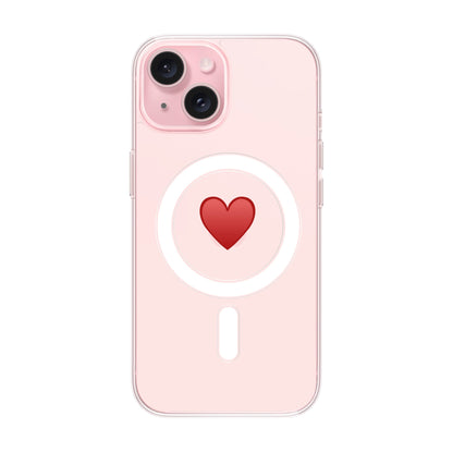 SPREAD HEART-iPhone 15 Solid Kılıf MagSafe Özellikli