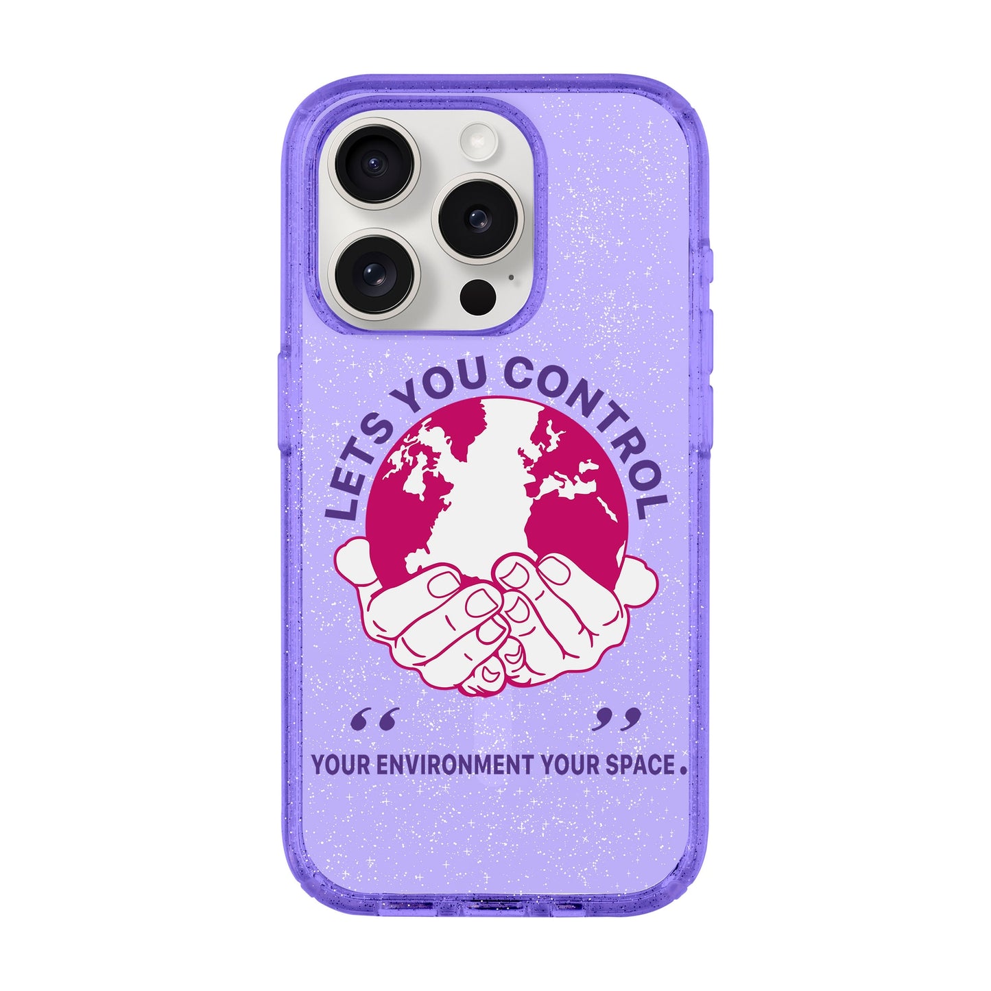 LET'S YOU CONTROL-Shiny Kılıf MagSafe Özellikli - iPhone 15 Pro