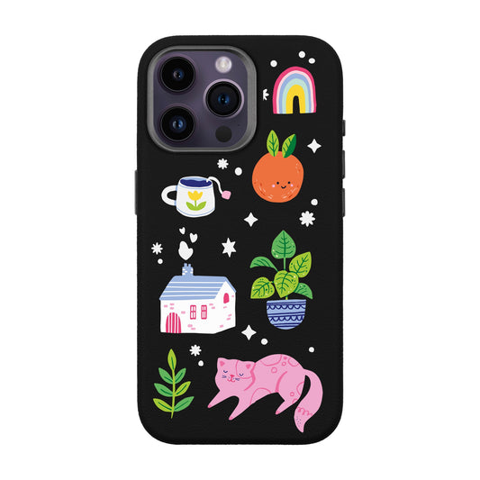 FRESH SPRING-iPhone 14 Pro Max Leather Premium Kılıf MagSafe Özellikli