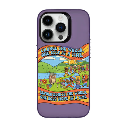 CHANGE THE WORLD-Hold Kılıf MagSafe Özellikli - iPhone 14 Pro