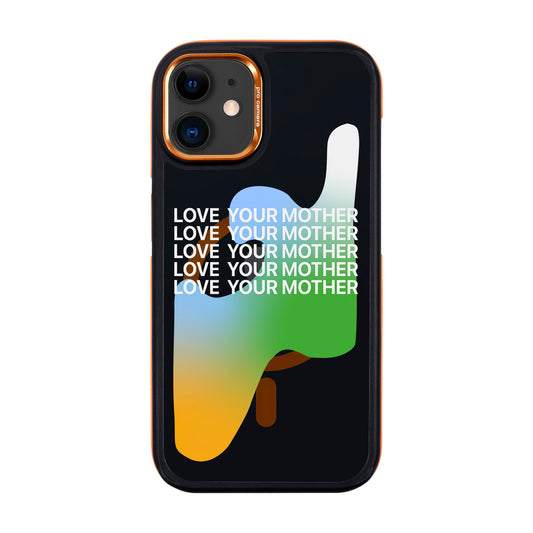 LOVE YOUR MOTHER-iPhone 11 Dark Kılıf MagSafe Özellikli