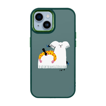 FANCY DOG-Proof Kılıf - iPhone 14
