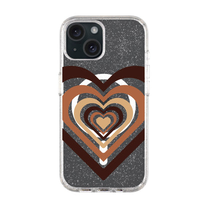 HEART-iPhone 14 Plus Shiny Kılıf MagSafe Özellikli