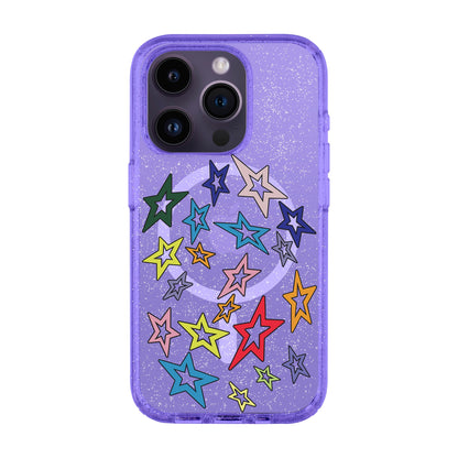 STAR-iPhone 14 Pro Shiny Kılıf MagSafe Özellikli
